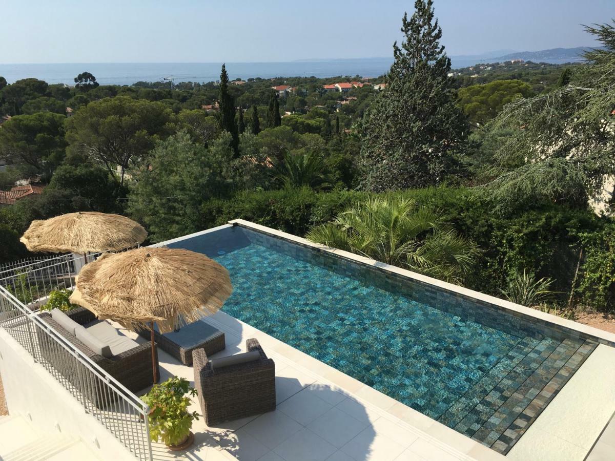 Villa Du Belvedere - La Chambre Mer Saint-Raphaël Exteriör bild