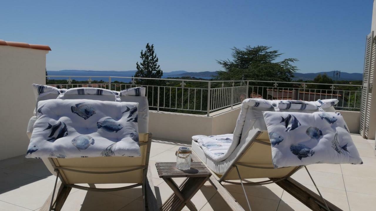 Villa Du Belvedere - La Chambre Mer Saint-Raphaël Exteriör bild